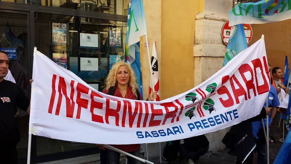 La Segretaria NurSind Sassari Fausta Pileri