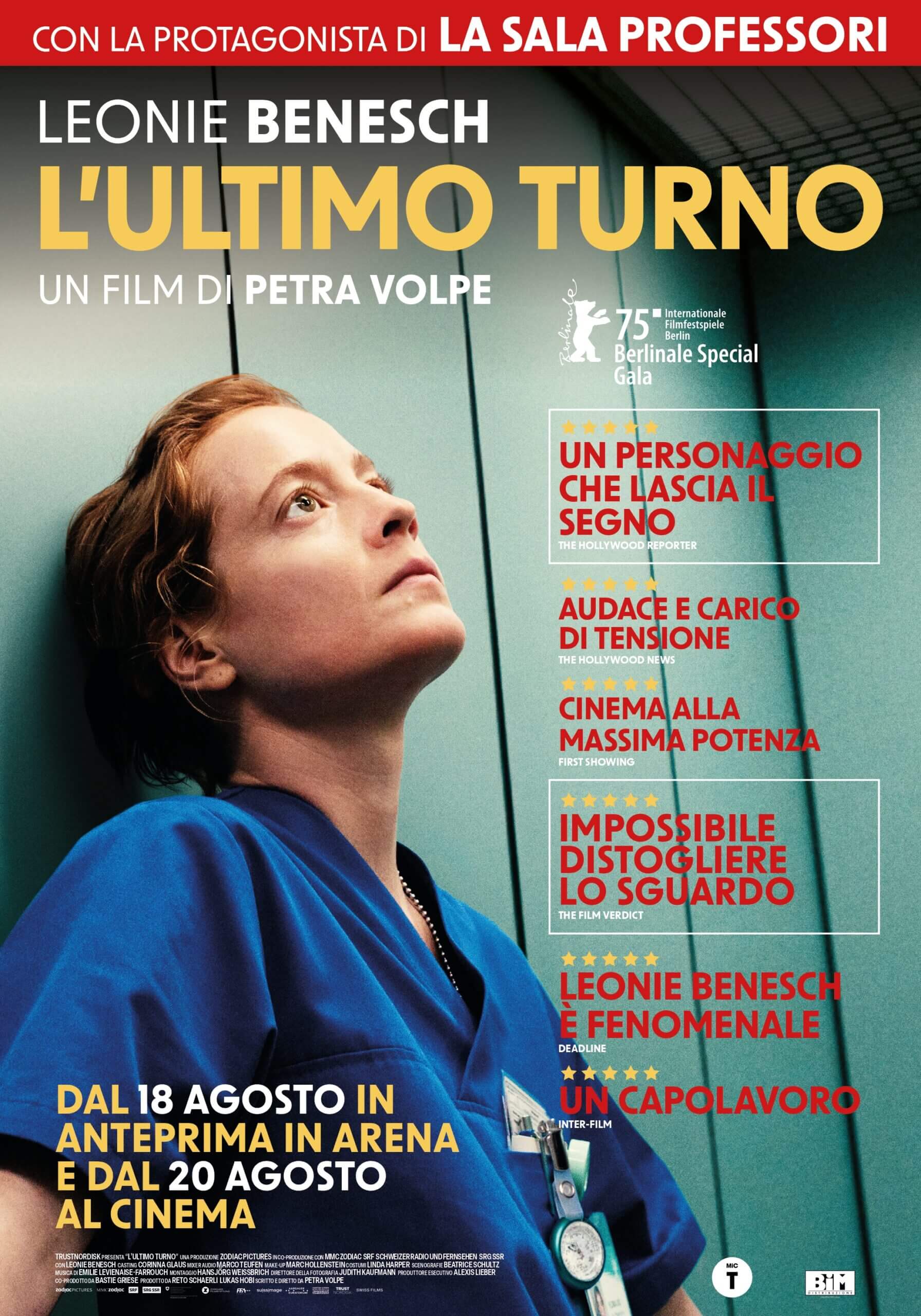Lultimo turno locandina
