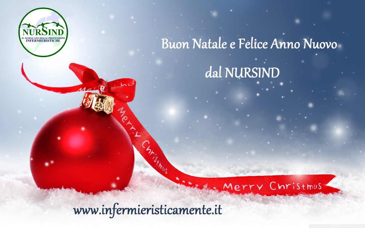 Auguriamoci Buon Natale.Il Nursind Augura A Tutti Gli Infermieri Buon Natale E Felice Anno Nuovo Infermieristicamente Nursind Il Sindacato Delle Professioni Infermieristiche