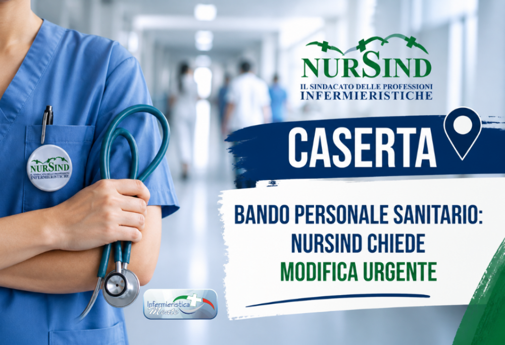 Caserta, bando personale sanitario: NurSind chiede modifica urgente ...